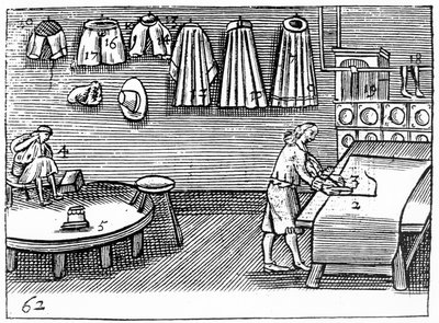 Een kleermaker door English School